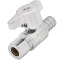 Product Image of T-596NL 1/2" PEX x 3/8" OD Straight Stop Valve (Lead Free)