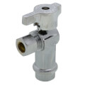 Product Image of 1/2" Press x 3/8" OD Angle Stop Valve