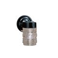 Product Image of 7.75" 1 Light Wall Light (Black)