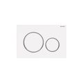 Product Image of Sigma 20 Dual Flush Plates for Sigma Series In-Wall Toilet Systems (Matte White||Polished White)