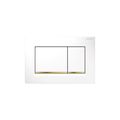 Product Image of Sigma 30 Dual Flush 1.6 / 0.8 GPF Actuator Plate (White||Polished Gold)