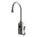 Product Image of 0.5 GPM 5-1/4" HyTronic Wall-Mounted Touch Free Programmable Faucet w/ Gooseneck Spout