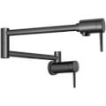 Product Image of Contemporary Wall Mount Pot Filler (Matte Black)