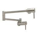 Product Image of Contemporary Wall Mount Pot Filler (Stainless Steel)