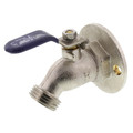 Product Image of 3/4" Sweat Chrome-plated, Oversized Flange Silcock (Lead Free)