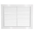 Product Image of 16" x 12" (Wall Opening Size) Return Air Grille, 35° Fixed Blade, Steel (94A Series)