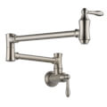 Product Image of Traditional Wall Mount Pot Filler (Stainless Steel)