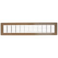 4" x 24" (Wall Opening Size) Golden Sand Floor Return Air Grille (265 Series)