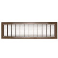 6" x 24" (Wall Opening Size) Golden Sand Floor Return Air Grille (265 Series)