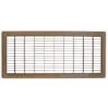 8" x 20" (Wall Opening Size) Golden Sand Floor Return Air Grille (265 Series)