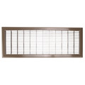 8" x 24" (Wall Opening Size) Golden Sand Floor Return Air Grille (265 Series)