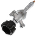 Product Image of 4", 1/2" PEX Crimp x 3/4" Male Hose Frost Free Sillcock w/ Anti-Syphon (Lead Free)