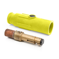 Product Image of 22 Series Plug, Male, 690A Max, 600V Crimp Tube Termination, 500-750 MCM Cable Range (Yellow)