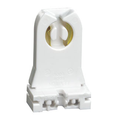 Product Image of Medium Base, Bi-pin, Standard Fluorescent Lampholder, Tall Profile, Slide-on, Turn-type, Disconnect, Quick-connect 18awg Solid Or Str Tinned (White)
