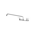 Product Image of Silver Series 8" Center Wall Mount Kitchen Faucet w/ 16" Spout