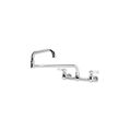 Product Image of Silver Series 8" Center Wall Mount Kitchen Faucet w/ 18" Jointed Spout