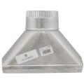 Product Image of 4" Aluminum Transition (3-1/4" x 10" Round)