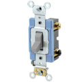 Product Image of 3-Way Industrial Grade Toggle Switch, 15A  - Gray (120/277V) 