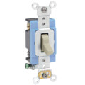 Product Image of 4-Way Industrial Grade Toggle Switch, 15A - Ivory (120/277V)