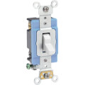 Product Image of 4-Way Industrial Grade Toggle Switch, 15A - White (120/277V)