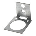 Product Image of 1/2", 3/4", 1" Galvanized Steel Pipe Bracket (2" x 1-3/4" x 1-1/2")