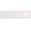 Product Image of 20" x 4" (Wall Opening Size) White Return Air Grille (650 Series)