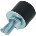 7/8" Crown Rubber Trap Plug (Large)
