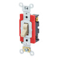 Product Image of 4-Way Self Grounding Toggle Switch, Industrial Grade, 20A - Ivory (120/277V)