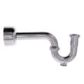 Product Image of 1-1/4" Chrome Plated Brass P-Trap w/Box Escutcheon, 17 GA w/CO