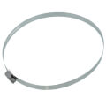 Product Image of 6-1/2" to 8-1/2" #128 Stainless Steel Worm Gear Hose Clamp w/ Carbon Screw
