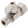 Product Image of 5/8" Compression x 3/8" Compression Straight Stop Valve (Lead Free)