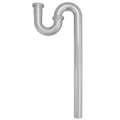Product Image of 1-1/2" Chrome Plated Brass S-Trap, 17 GA w/Flange