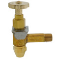 Product Image of 3/8" ODF Inlet x 1/4" MPT Outlet Fusible Burner Angle Valve (1-1/4" Long)