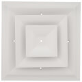 Product Image of Series 24 10" (Wall Opening Size) Step Down Square Ceiling Diffuser (Steel)