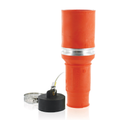 Product Image of Female, Plug Insulator, Crimped, 313MCM to 777MCM Cable, 1135Amp Max., 1000Volt, 49 Series, Rhino-Hide Single Pole Connector (Orange)