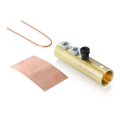 Product Image of 16 Series Female Plug, Contact & Insulator, Cam-type, Detachable, #2, 2/0 Awg, 300A Max, 16 Series Taper Nose, Type 3r When Mated (Clear)