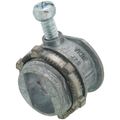 Product Image of 3/8" Zinc BX-Flex Straight Set Squeeze Connector