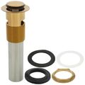 Product Image of Brushed Gold Pop-up Drain w/ Overflow, 131553BG