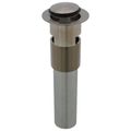 Product Image of Brushed Nickel Pop-up Drain w/ Overflow, 131553BN