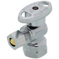 Product Image of 1/2" FIP x 3/8" OD Compression Angle Stop Valve - LFBV890003, Lead Free (Chrome)