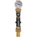 Product Image of 1/2" PEX Crimp QuickSetter Balancing Valve w/ Flow Meter, 0.5 to 1.75 GPM (Lead Free)