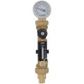 Product Image of 1/2" Sweat QuickSetter Balancing Valve w/ Flow Meter & Temp. Gauge - 0.5 to 1.75 GPM (Lead Free)