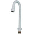 Product Image of 9-1/16" Swivel Gooseneck Nozzle w/ Stream Regulator Outlet, 2-5/8" Spread & 5-9/16" Clearance, 132X-TS-BRASS