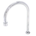 Product Image of 10-3/8" Swivel Gooseneck Nozzle w/ Stream Regulator Outlet, 5-11/16" Spread & 6-3/8" Clearance, 133X