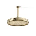 Product Image of Traditional 10" Single-Function Rainhead, 2.5 GPM (Vibrant French Gold), K-13693-AF