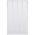 Product Image of 16" x 25" (Wall Opening Size) White Sidewall/Ceiling Return Air Grille (672 Series)
