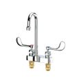 Product Image of Royal Series 4" Center Deck Mount Lavatory Faucet w/ 3-3/4" Wide Gooseneck Spout