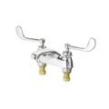 Product Image of Royal Series 4" Center Deck Mount Lavatory Faucet w/ Cast Spout and Wrist Blade Handles
