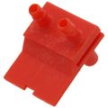Product Image of Two-Pipe Straight Red Connector