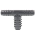 Product Image of 3/4" x 3/4" x 1" PVC Barbed Insert Reducing Tee (Insert x Insert x Insert)